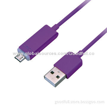 LED Data Cables for iPhone, OEM Manufacture